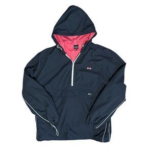 LE TIGRE Navy Blue and Pink Windbreaker - 3X